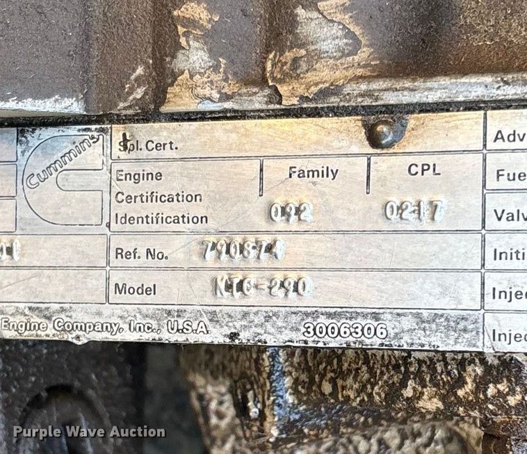 image for item EN5658 1977 Chevrolet Bison grain truck