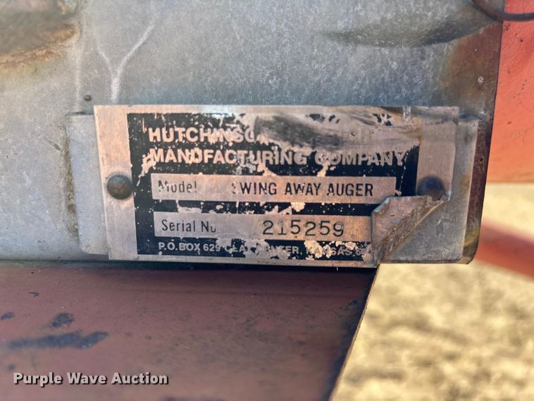 image for item EN5707 Hutchinson Swing Away Auger auger