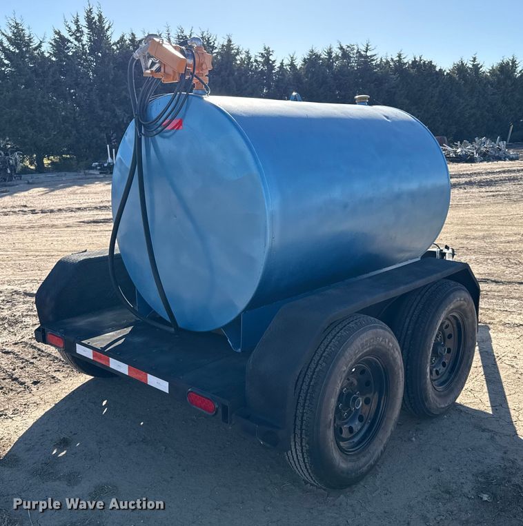 image for item EP0757 Shop built fuel trailer