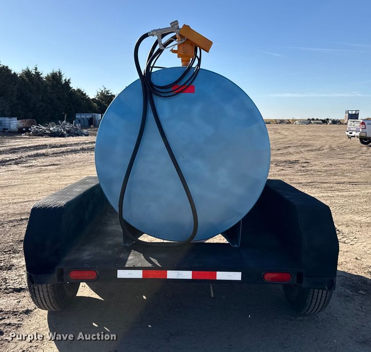 image for item EP0757 Shop built fuel trailer
