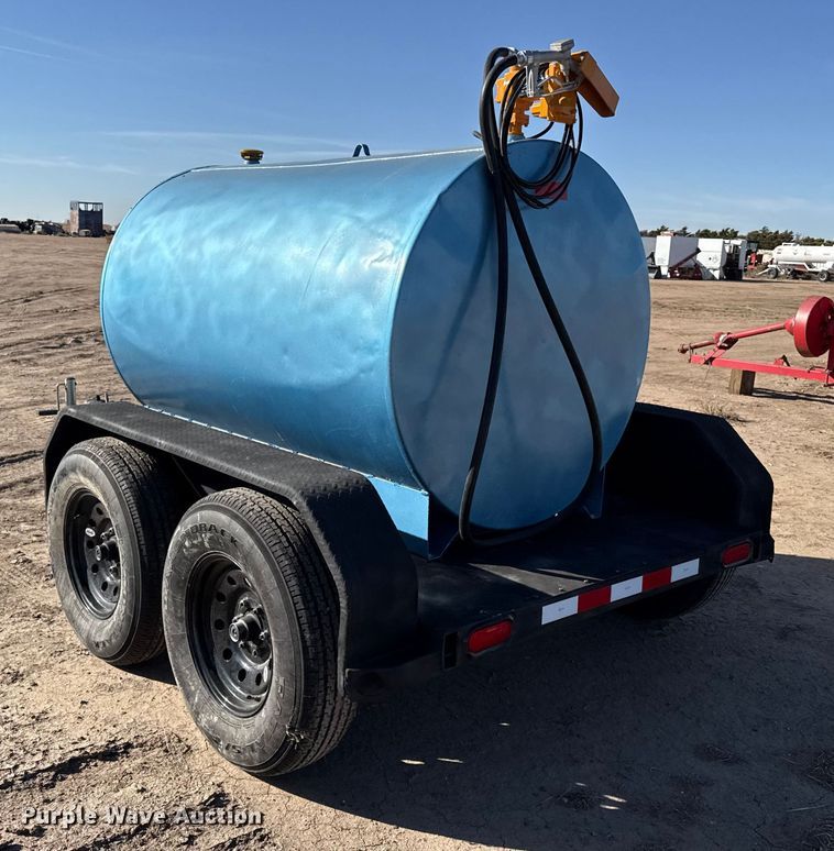 image for item EP0757 Shop built fuel trailer