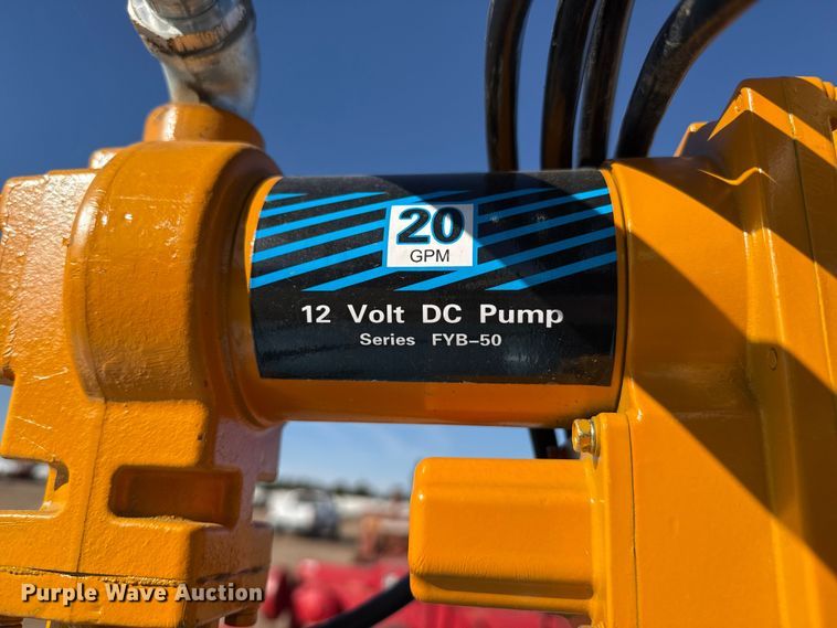 image for item EP0757 Shop built fuel trailer