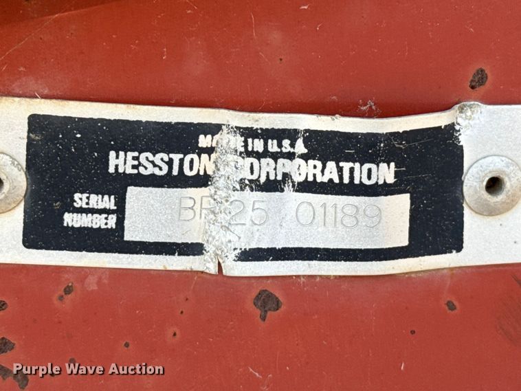 image for item EP0770 Hesston BP25 bale processor