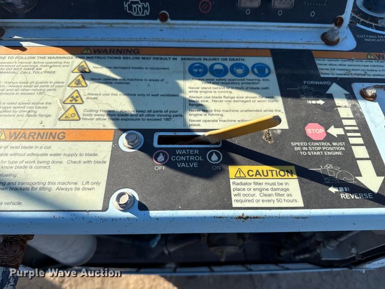 image for item EP0772 Target Pro 48 concrete saw