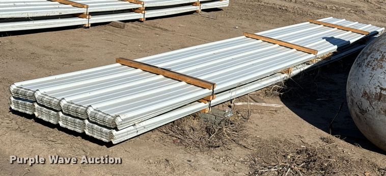 image for item EP0779 (70) sheets corrugated sheet metal