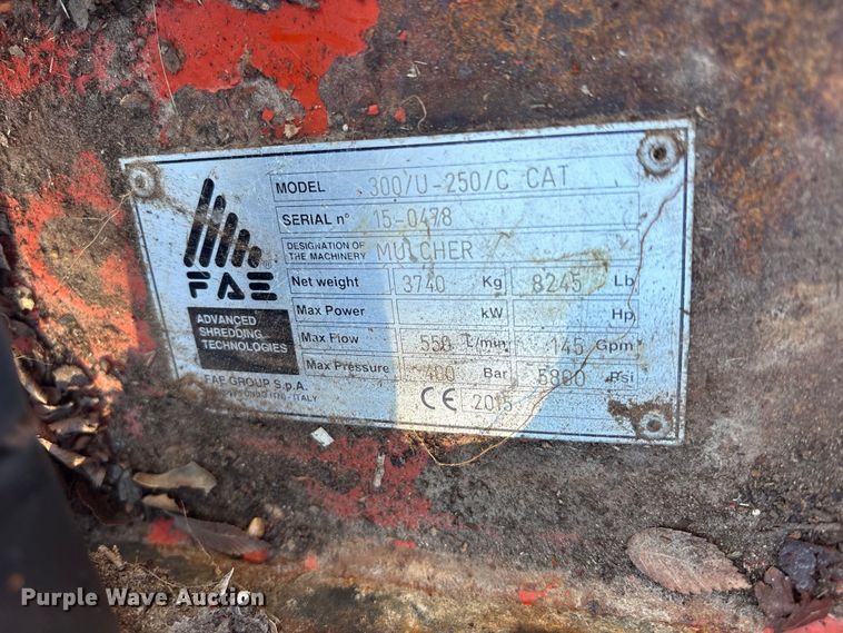 image for item ET7104 2018 Caterpillar Prentice 2864C mulcher