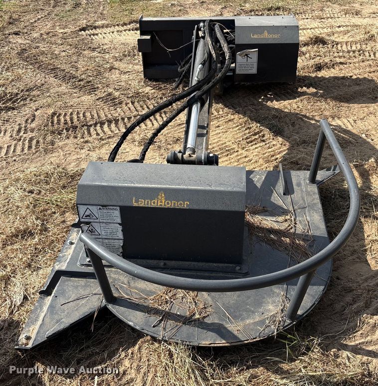 image for item ET7137 LandHonor skid steer rotary mower