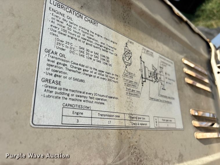 image for item ET7152 Bolens G212 tractor