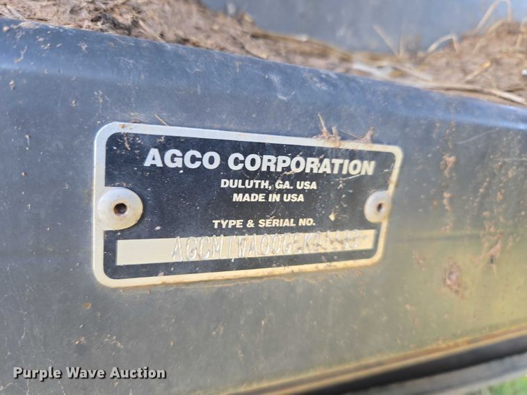 image for item EU3926 2016 Massey Ferguson WR9870 swather / windrower