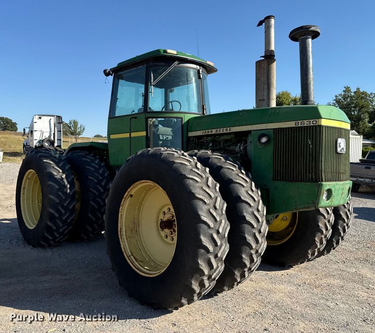 image for item EU5098 1975 John Deere 8630 4WD tractor