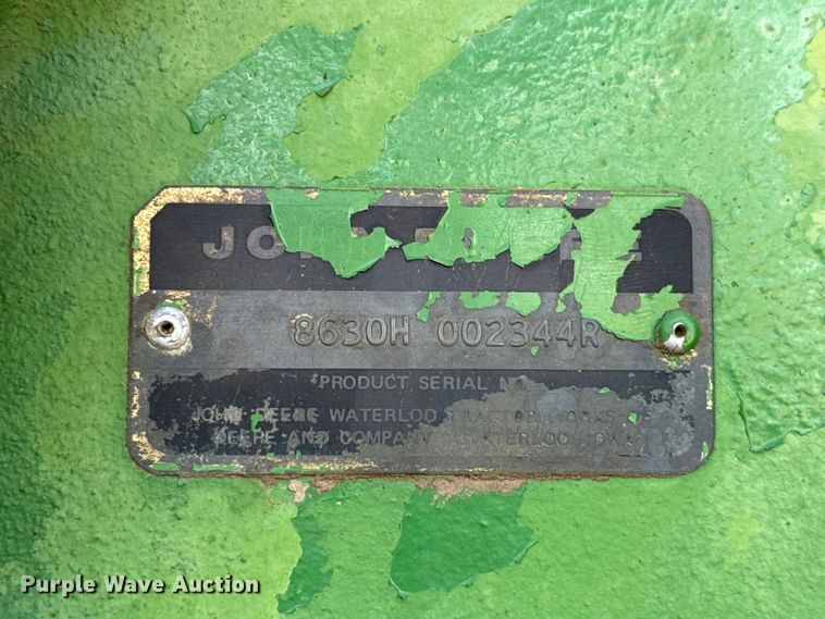 image for item EU5098 1975 John Deere 8630 4WD tractor