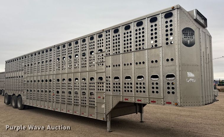 image for item EU6090 2019 Merritt DDLCDB livestock trailer
