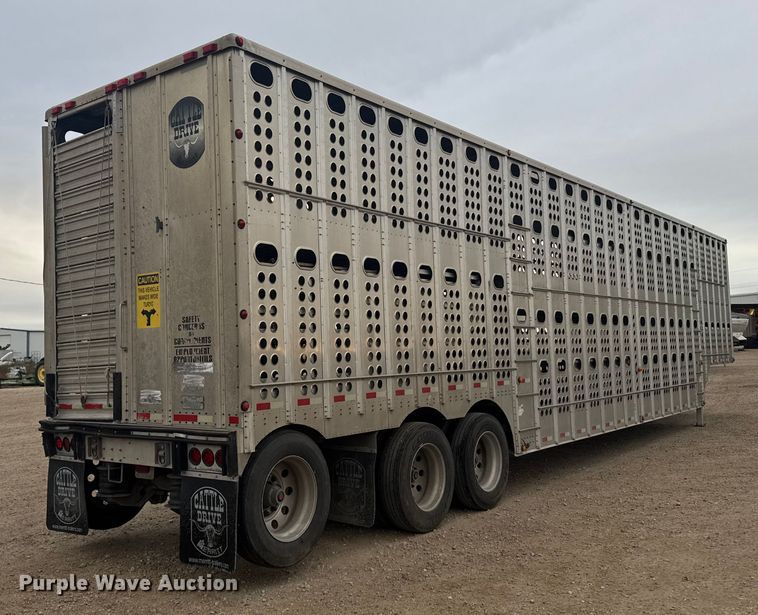 image for item EU6090 2019 Merritt DDLCDB livestock trailer