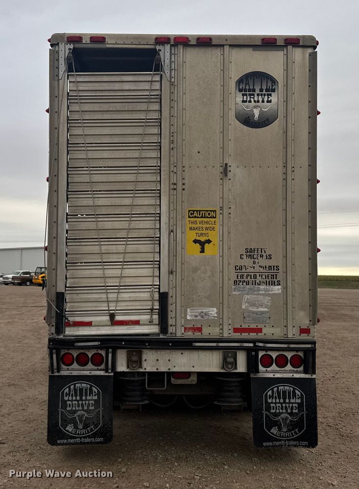 image for item EU6090 2019 Merritt DDLCDB livestock trailer