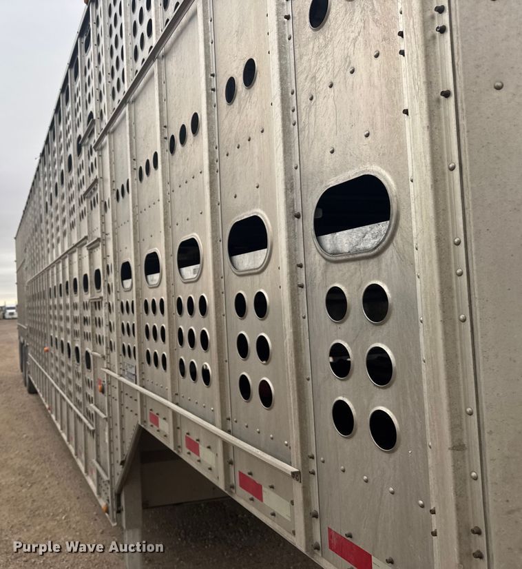 image for item EU6090 2019 Merritt DDLCDB livestock trailer