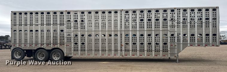 image for item EU6091 2018 Merritt DDLCDBM livestock trailer