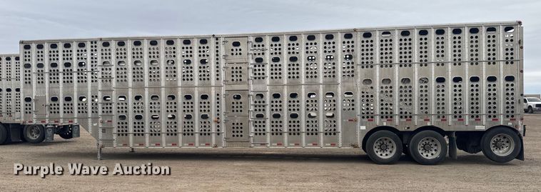image for item EU6091 2018 Merritt DDLCDBM livestock trailer