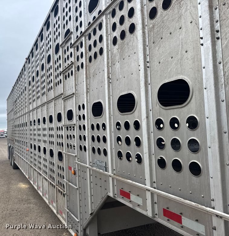 image for item EU6091 2018 Merritt DDLCDBM livestock trailer