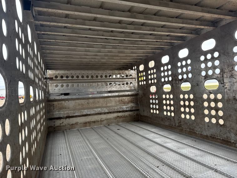 image for item EU6091 2018 Merritt DDLCDBM livestock trailer