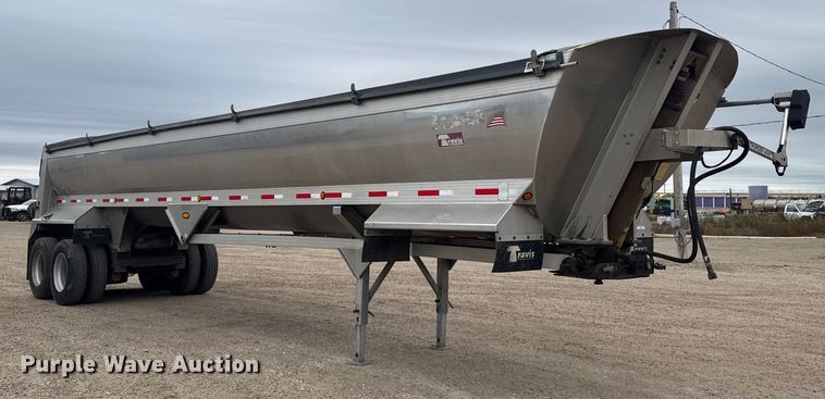 image for item EU6092 2015 Travis end dump trailer