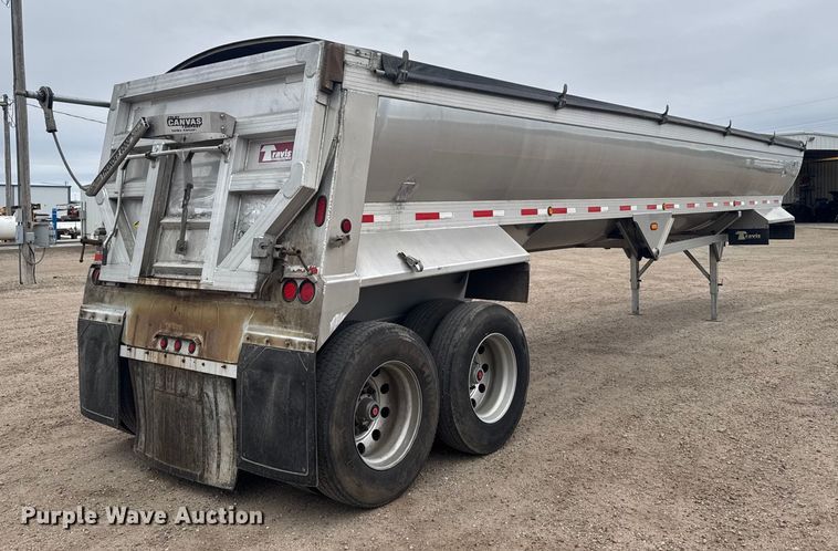 image for item EU6092 2015 Travis end dump trailer