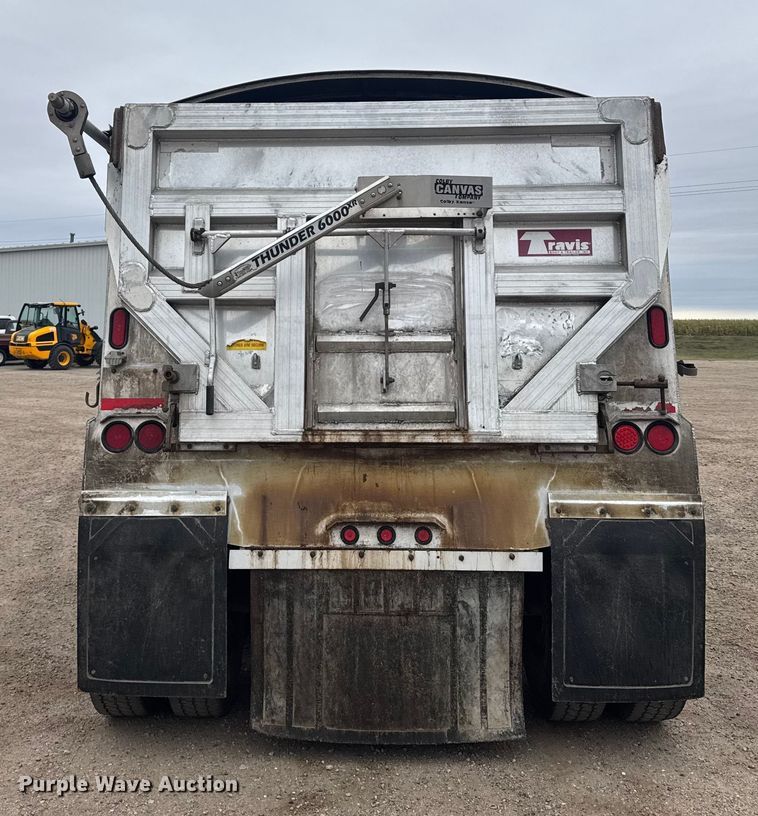 image for item EU6092 2015 Travis end dump trailer