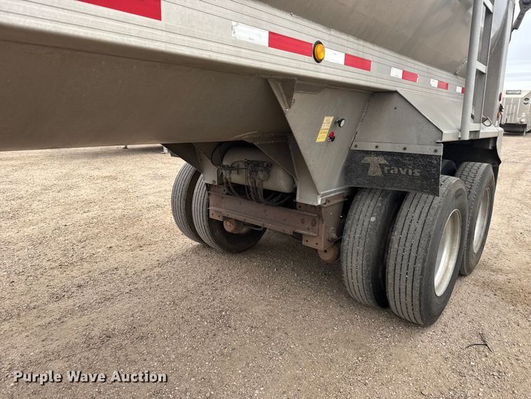 image for item EU6092 2015 Travis end dump trailer