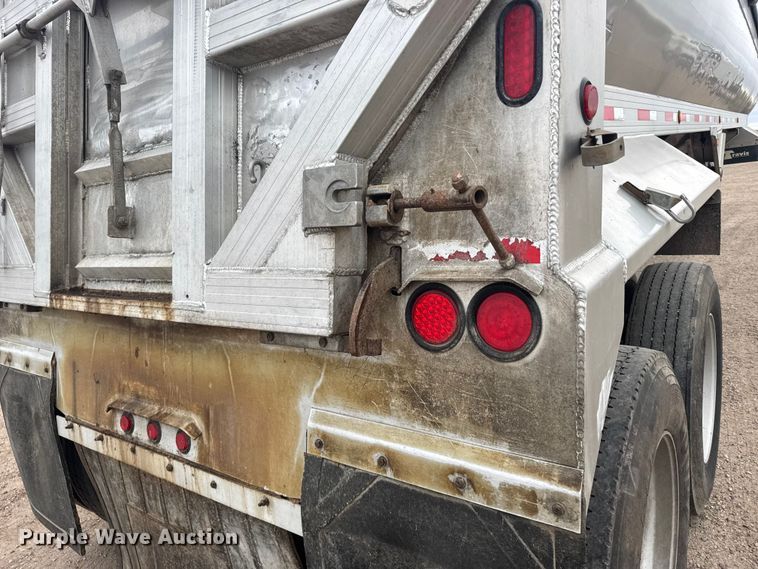 image for item EU6092 2015 Travis end dump trailer