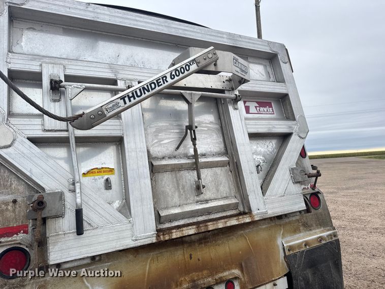 image for item EU6092 2015 Travis end dump trailer