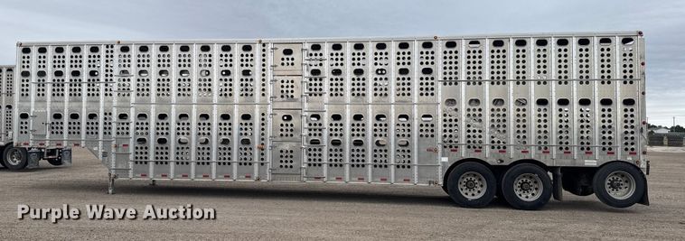 image for item EU6093 2018 Merritt DDLCDBM livestock trailer