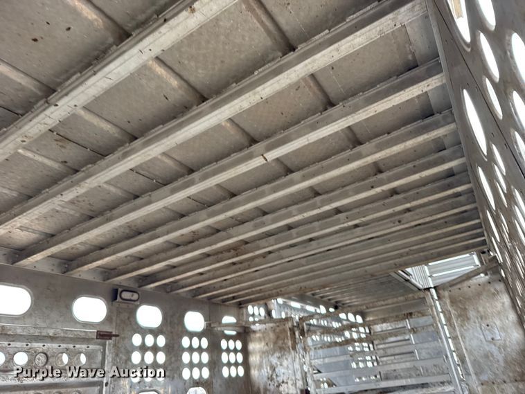 image for item EU6093 2018 Merritt DDLCDBM livestock trailer