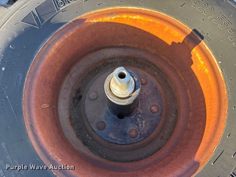 image for item EU6150 (5) skid steer tires and wheels 