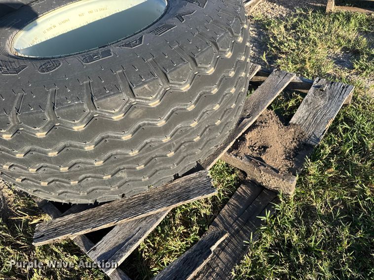 image for item EU6150 (5) skid steer tires and wheels 