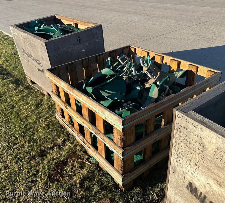 image for item EU6154 (7) crates of farland plow shanks
