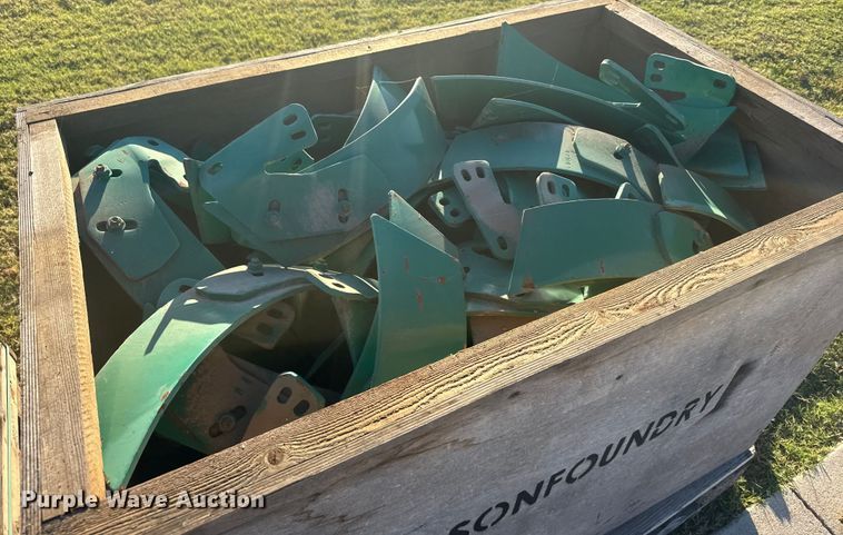 image for item EU6154 (7) crates of farland plow shanks