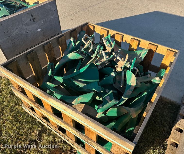 image for item EU6154 (7) crates of farland plow shanks
