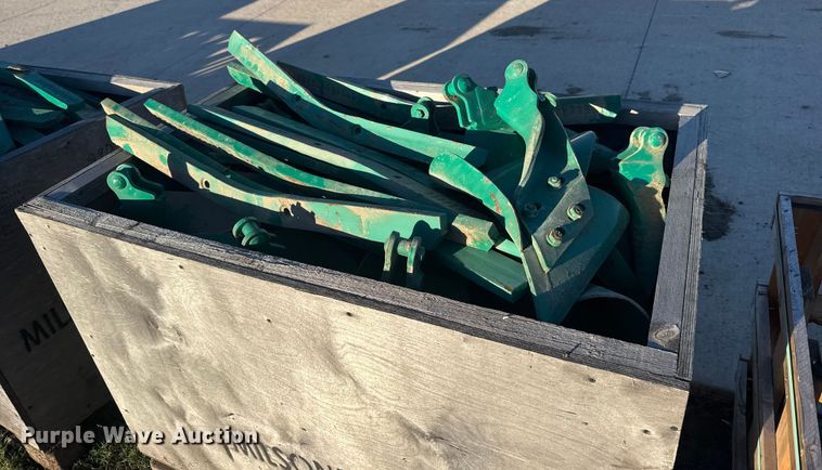 image for item EU6154 (7) crates of farland plow shanks