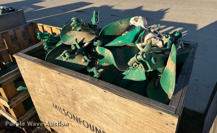 image for item EU6154 (7) crates of farland plow shanks