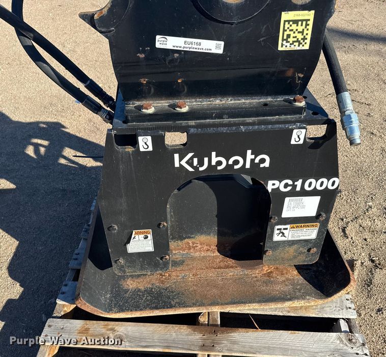 image for item EU6168 Kubota PC1000 excavator plate compactor