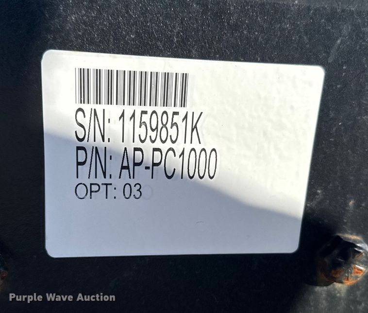 image for item EU6168 Kubota PC1000 excavator plate compactor