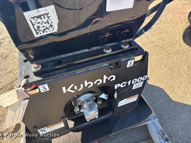 image for item EU6168 Kubota PC1000 excavator plate compactor