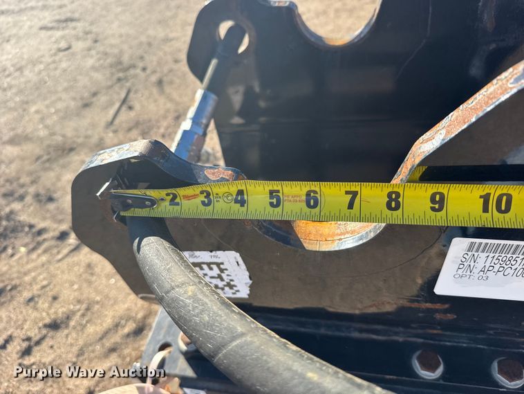 image for item EU6168 Kubota PC1000 excavator plate compactor