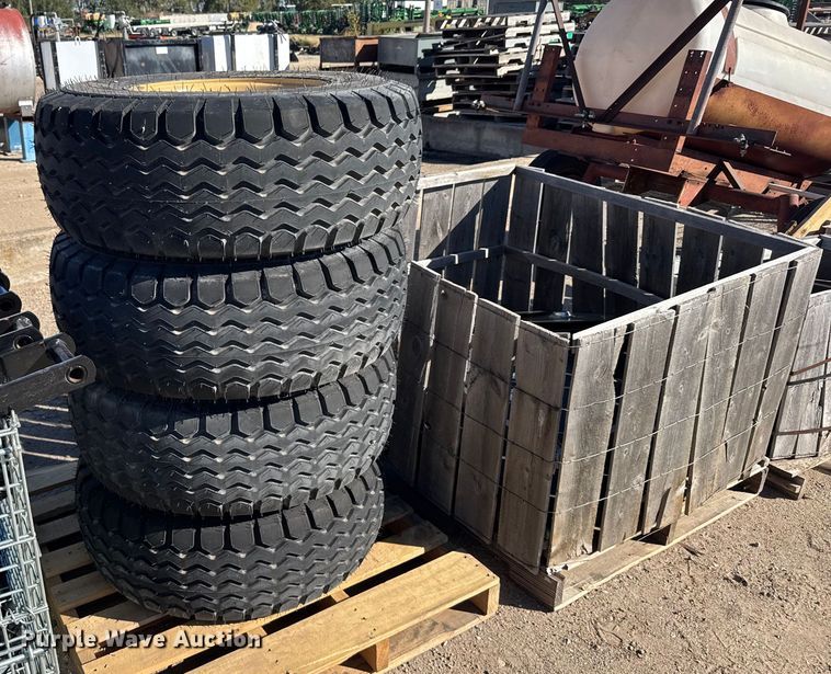 image for item EU6187 (4) 305/70R16.5 tires and wheels