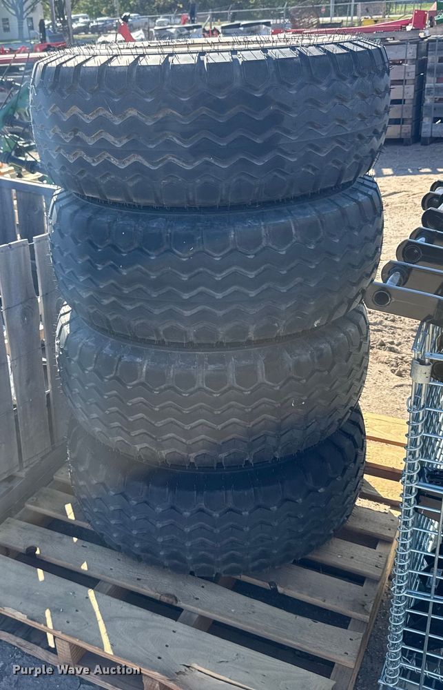 image for item EU6187 (4) 305/70R16.5 tires and wheels