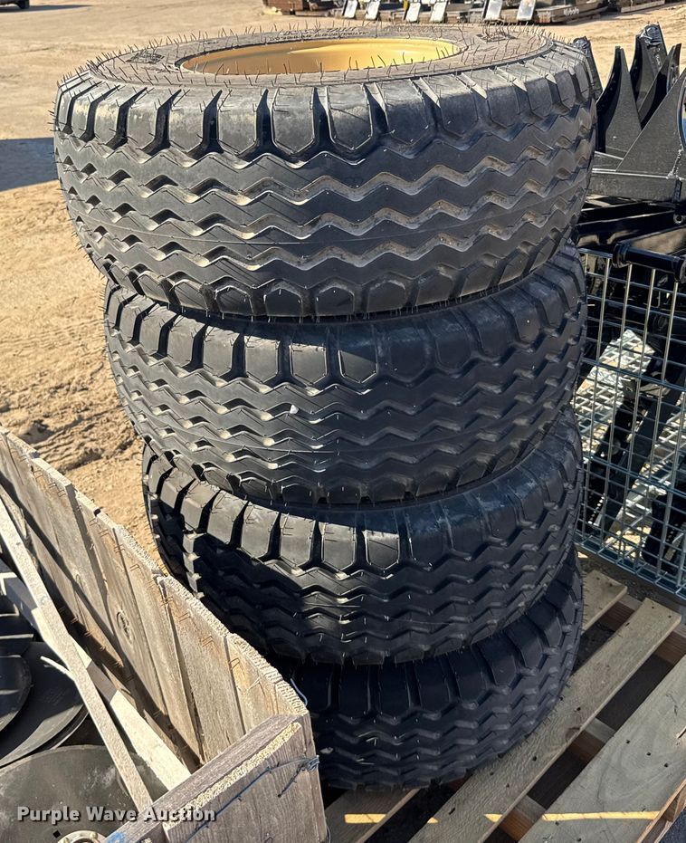 image for item EU6187 (4) 305/70R16.5 tires and wheels