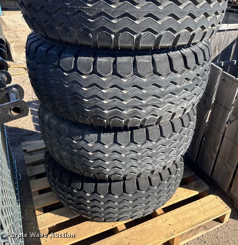 image for item EU6187 (4) 305/70R16.5 tires and wheels