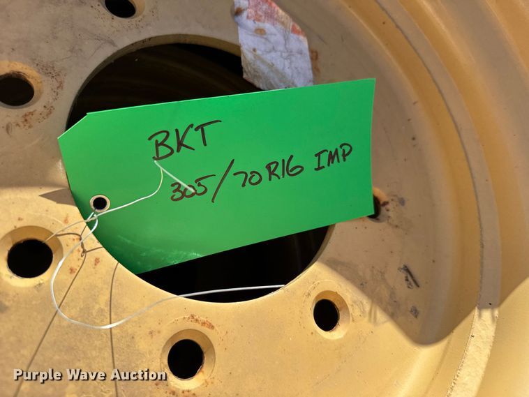 image for item EU6187 (4) 305/70R16.5 tires and wheels