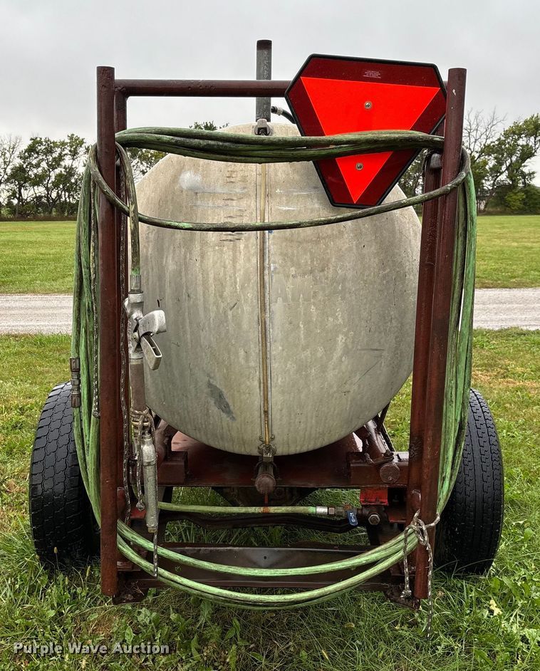 image for item EV3073 Shop built sprayer trailer