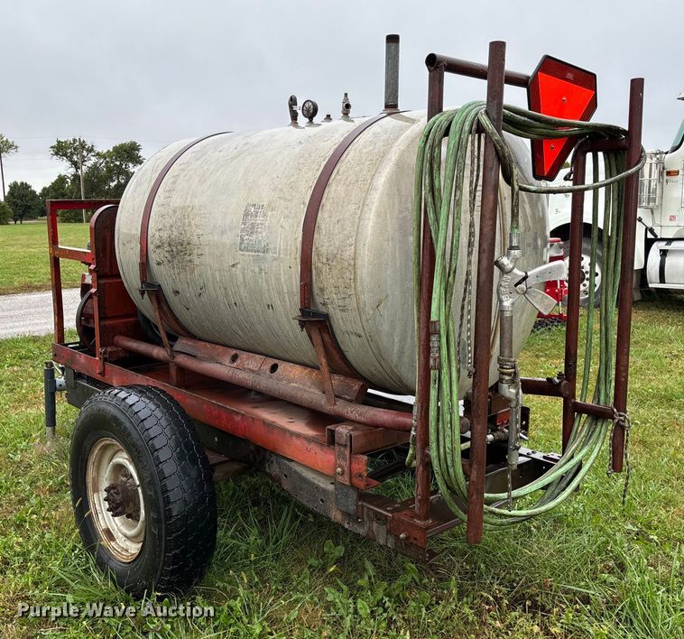 image for item EV3073 Shop built sprayer trailer