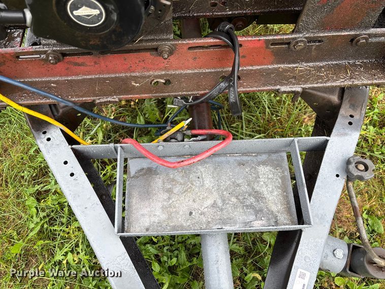 image for item EV3073 Shop built sprayer trailer